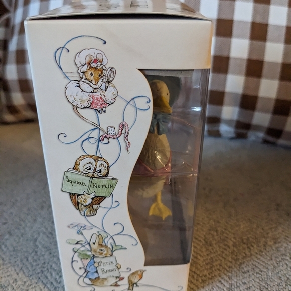 Vtg Beatrix Potter's Jemima Puddle-Duck Figurine New In Box Peter Rabbit 2005 - Picture 5 of 6
